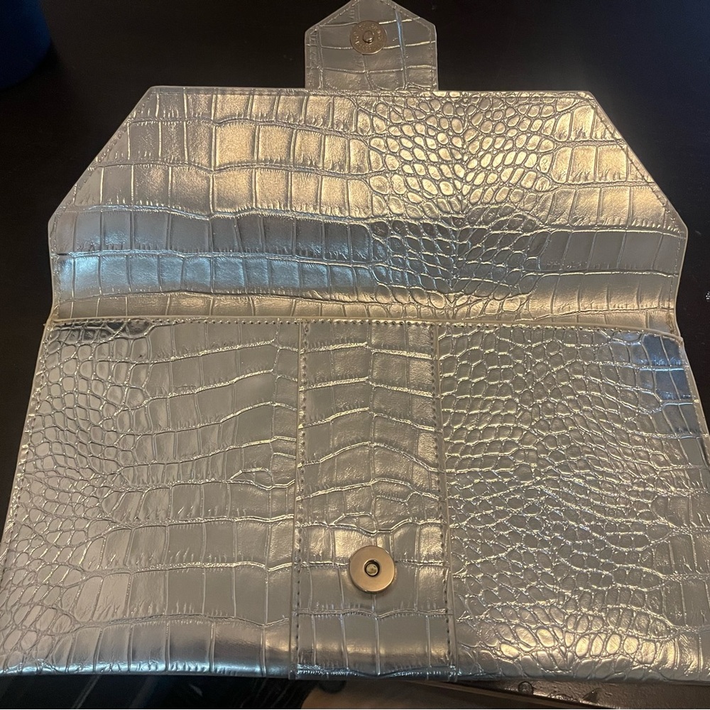 Brand new JJ winters clutch croc clutch